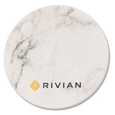 What is the print method used for the coasters?