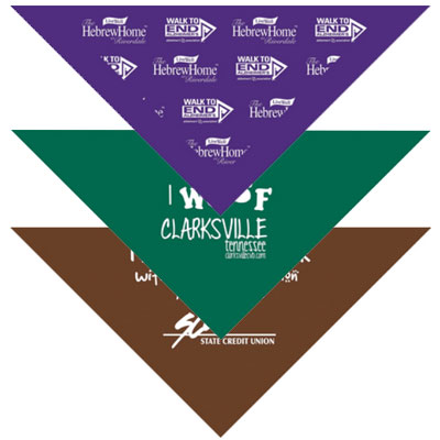 Are multiple imprint colors available for the bandanas?