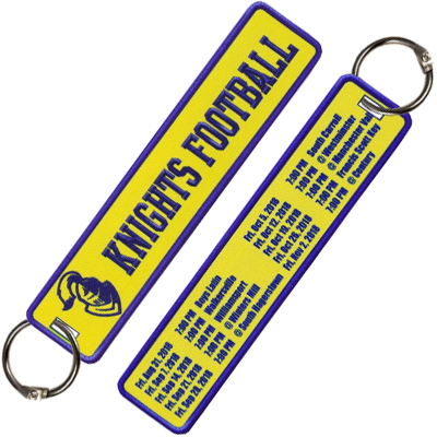 2 Sided Full Color Print Team Tag Key Rings Questions & Answers