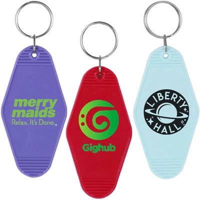 What color options are available for the keychain?