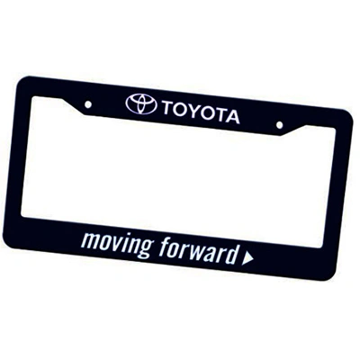 What are the dimensions of the license plate frame?