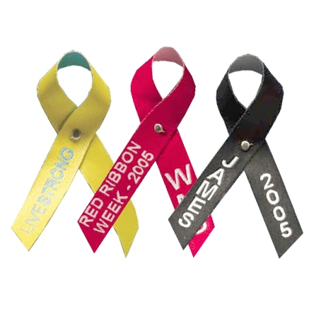 Small Woven Support Ribbon Pins Questions & Answers
