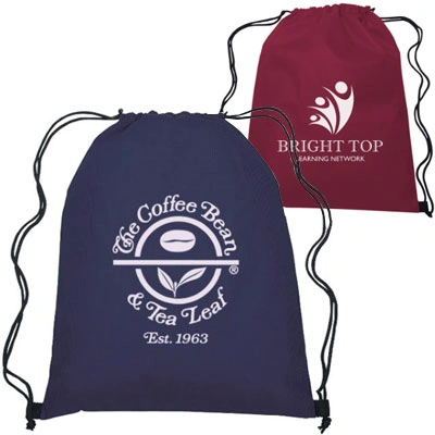 What is the recommended font style for text on the bags?