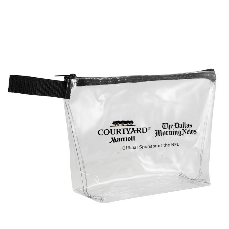 12 x 8 Clear Stadium Bags with Hand Strap Questions & Answers