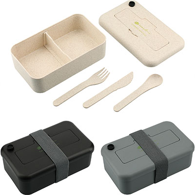 Bamboo Fiber Lunch Boxes with Utensil Pocket Questions & Answers