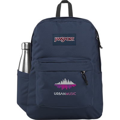 What is the intended age group for these custom Jansport Superbreak Backpacks?