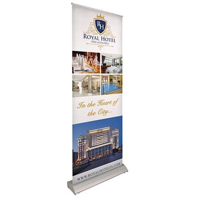 Deluxe Retractable Banners - Small Questions & Answers