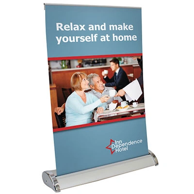 Mini Retractable Banners - Small Questions & Answers
