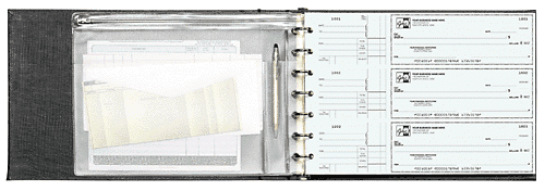 Accounting Binders, for 3-On-A-Page Checks Questions & Answers