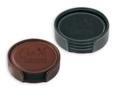 Leather Coaster Gift Sets Questions & Answers