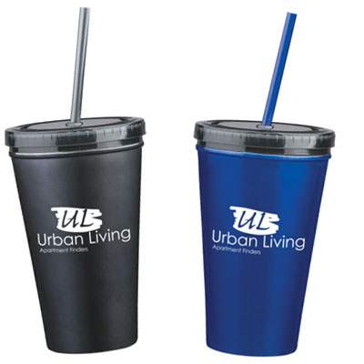 16 oz. Stainless Steel Tumbler with Lid and Straw Questions & Answers