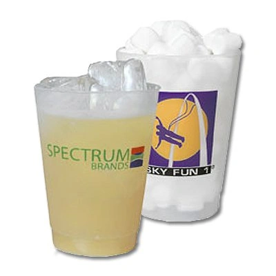 What is the print method used for customizing the cup?
