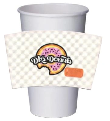 Small Textured Kraft Full Color Coffee Sleeves Questions & Answers