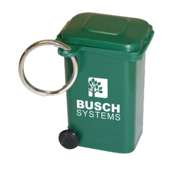 Recycled Key Chains, Mini-Recycling Cart Questions & Answers