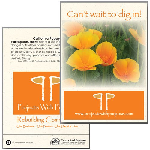 California Poppy Seed Packets Questions & Answers