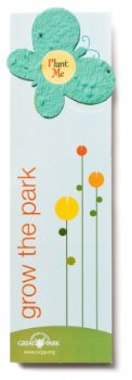 What species of wildflower do you include in these bookmarks?