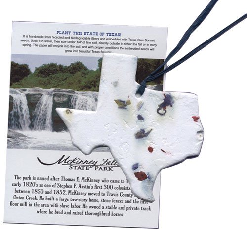 Texas Bluebonnet Seed Ornament with Insert Card Questions & Answers