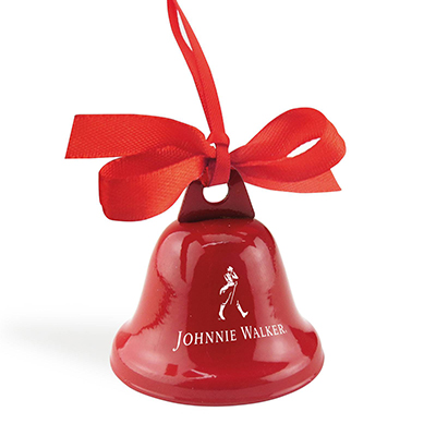 How are the Holiday Bell Ornaments printed?