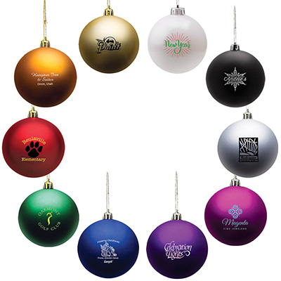 What colors are the ornaments available in?