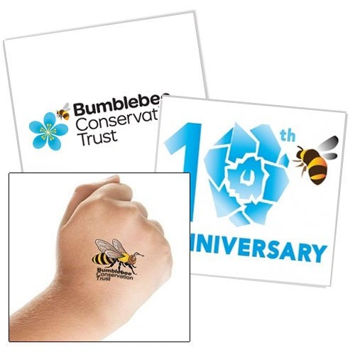 What is the minimum order quantity for the temporary tattoos?