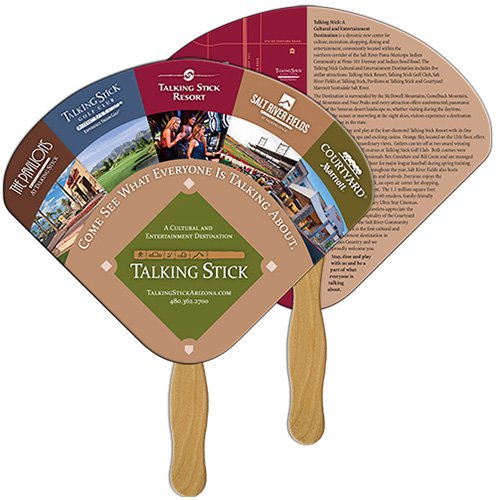 Can I provide a design for an Order which will include a custom picture on the front and a program on the back?  Looking at the sandwich hand fan