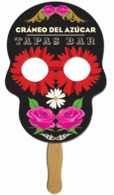 Skull Hand Fans - Full Color Questions & Answers