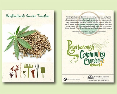 What material are the seed packets made from?