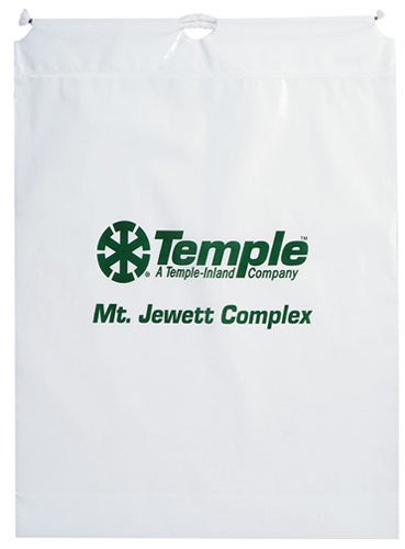 Are unprinted drawstring plastic bags available?