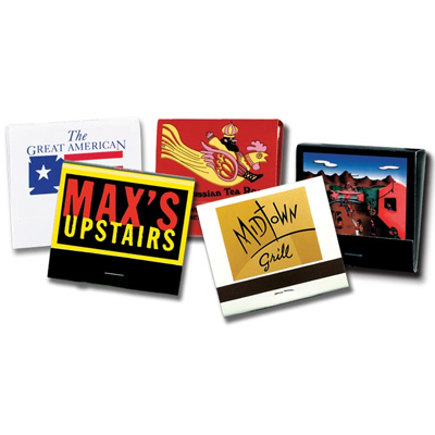 What custom matchbooks file formats do you accept for the artwork?