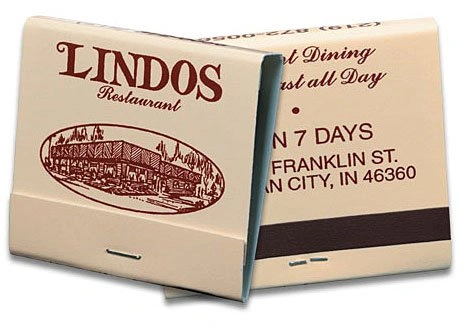 What is the width of the matchbook?