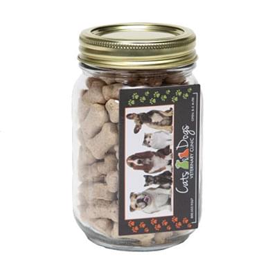 Mini Dog Bones Pint Jars with Business Card Magnets Questions & Answers