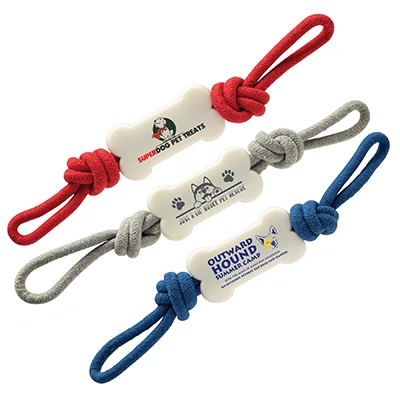 What material is used to make this tug toy?