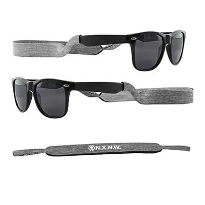 Heather Gray Peeper Keeper Sunglass Straps, .875" Width Questions & Answers