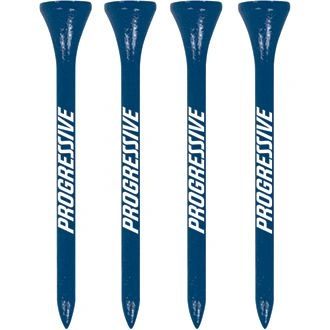 Is there anything specific to consider when printing colors on the 4-pack tall golf tees?