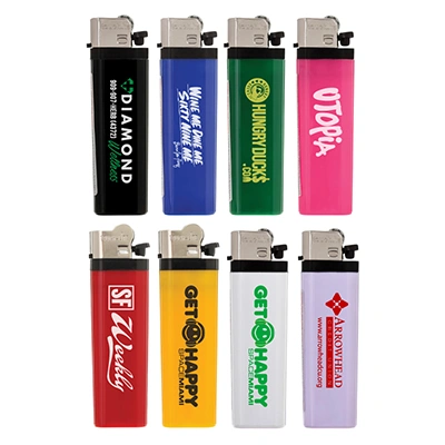 What material is used to make these standard flint lighters?