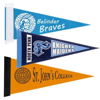 18 x 8 Colored Felt Pennants Questions & Answers