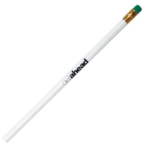 How is screen printing used in making Eco-Writer pencils?