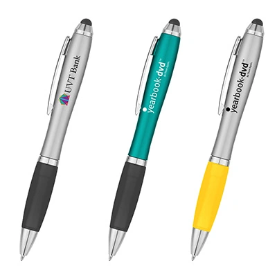 Are there any color options for the pen's barrel and grip?