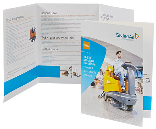 Do you offer two-sided printing on the Tri-Fold brochures?