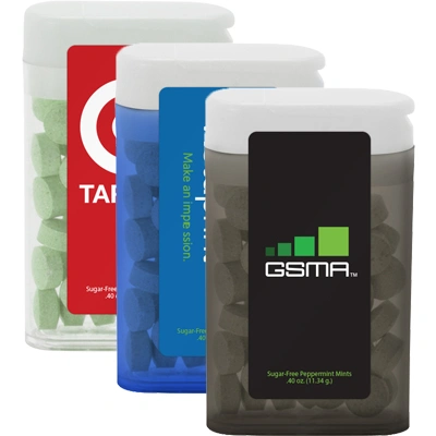 Rectangular Flip-Top Mint Dispenser - Wintergreen Mint Questions & Answers