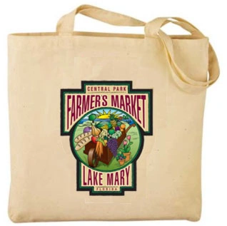 How is the tote printed?