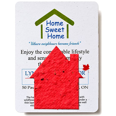 Does this card and seed paper house come in an envelope?