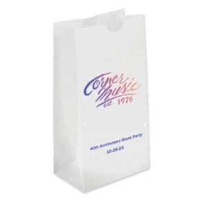 Is the bag transparent/half-transparent/opaque? Would a gold foil object be shining through a bit?